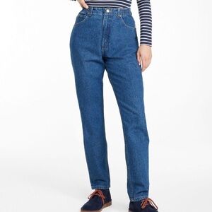 NEW  LL bean double L comfort waist denim jeans size 6P